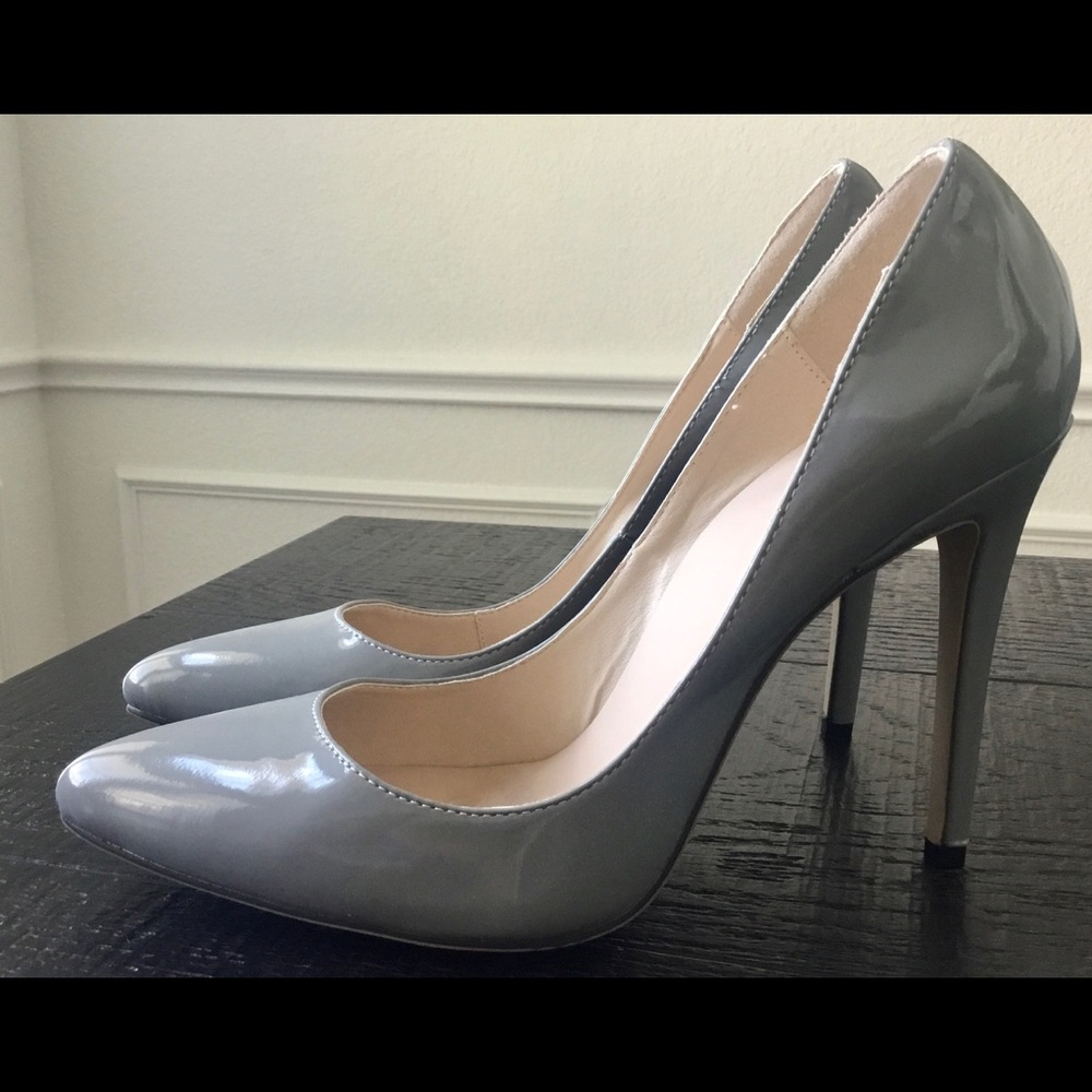 Gray Pumps